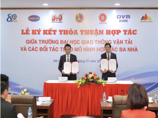 Minh Đức Group, OVM và trường Đại học Giao thông vận tải ký kết hợp tác, hướng tới đẩy mạnh đào tạo nhân lực chất lượng cao
